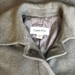 Calvin Klein Angora Wool Coat
